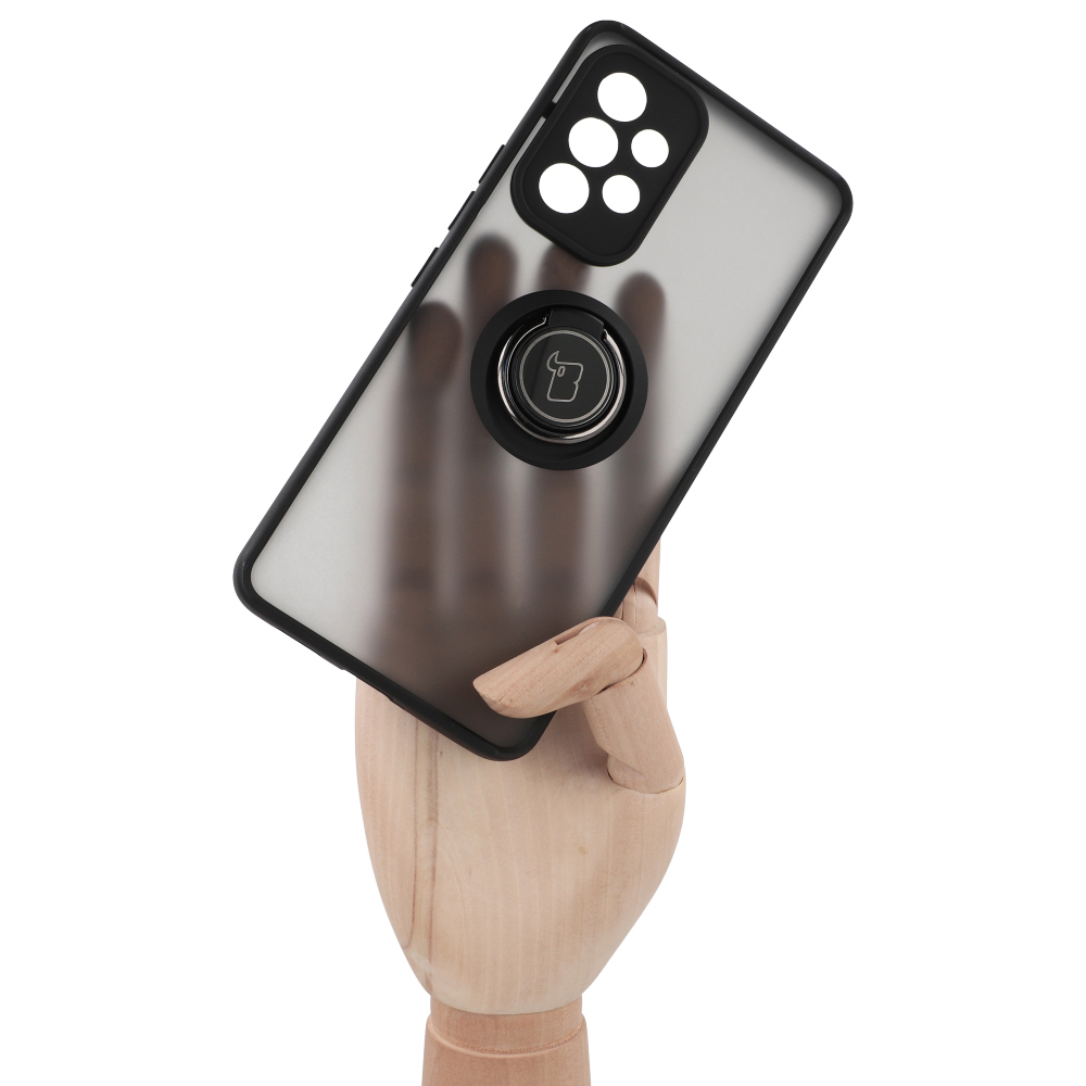 Etui z uchwytem na palec Bizon Case Hybrd Ring do Samsung Galaxy A53 5G